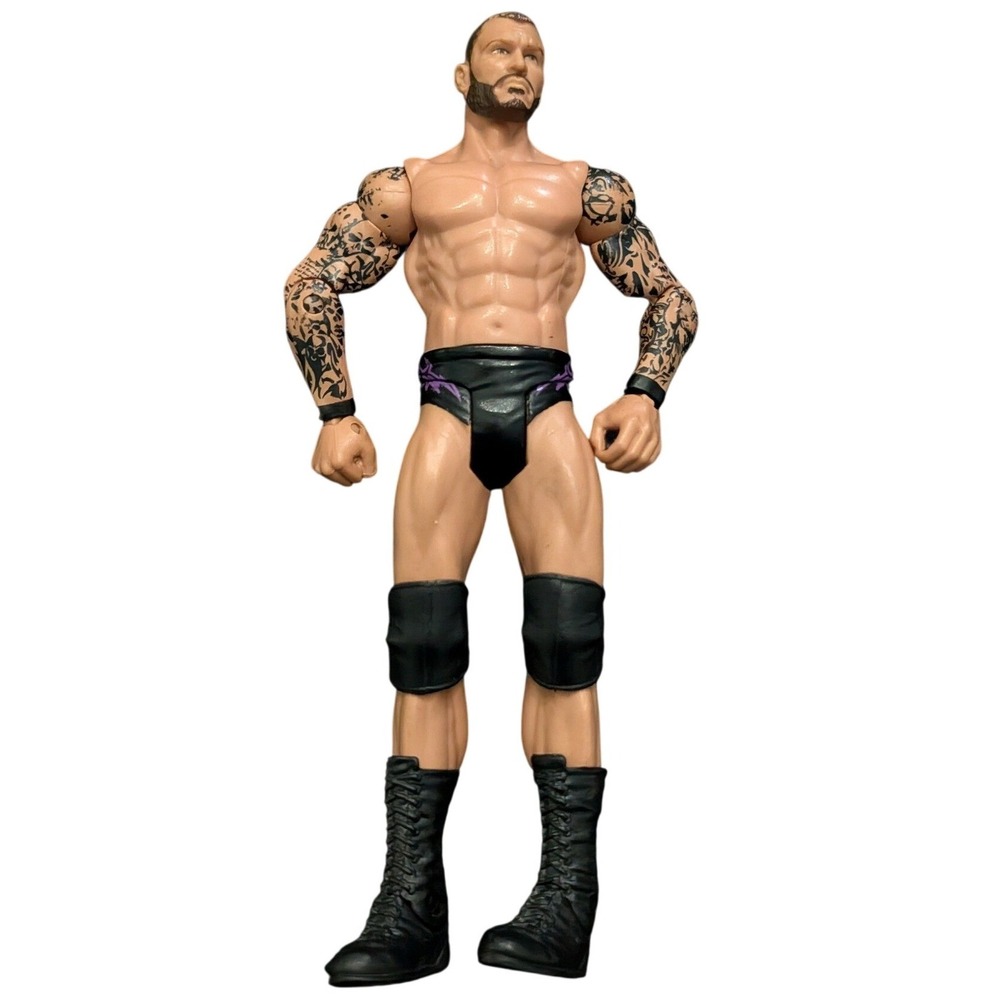 Mattel WWE Batista Action Figure Unisex 7 Inch Black Purple Tattoos Good